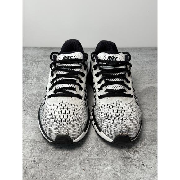 Nike Air Zoom Odyssey 2 Women's Size 9 White/Black Running Shoes (844546-100) - Picture 12 of 15